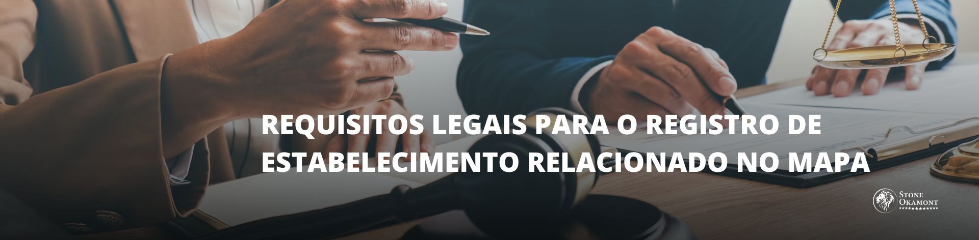 REQUISITOS LEGAIS PARA O REGISTRO DE ESTABELECIMENTO RELACIONADO NO MAPA