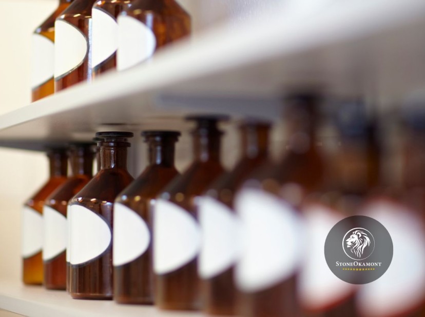 Rotulagem de produtos para a saúde.